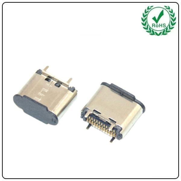 Тип плата USB 3,1 USB-31C-F-01BS02 H6.5 строки PCB SMT женского гнезда c прямоуг