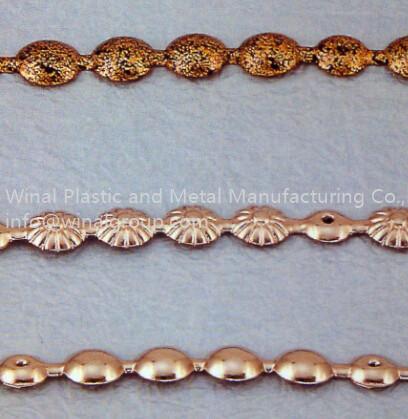 White nickel bubble nail for craft design ,iron,dia 11mm,mould 8081 or OEM per drawings.