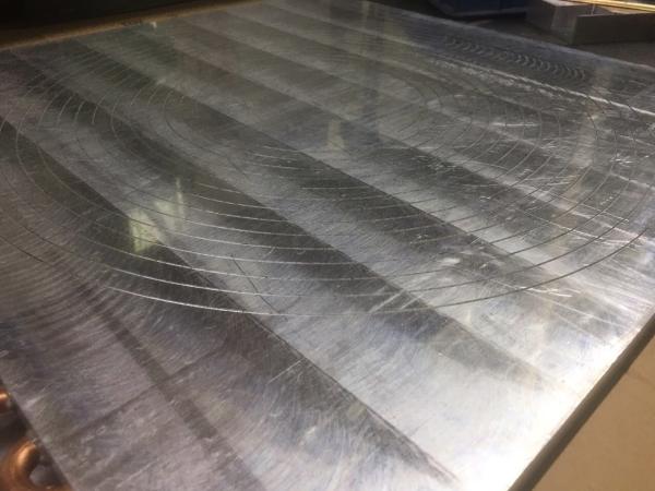 Água feita sob encomenda placa fria líquida de refrigeração do dissipador de calor para o dispositivo médico e veículos bondes