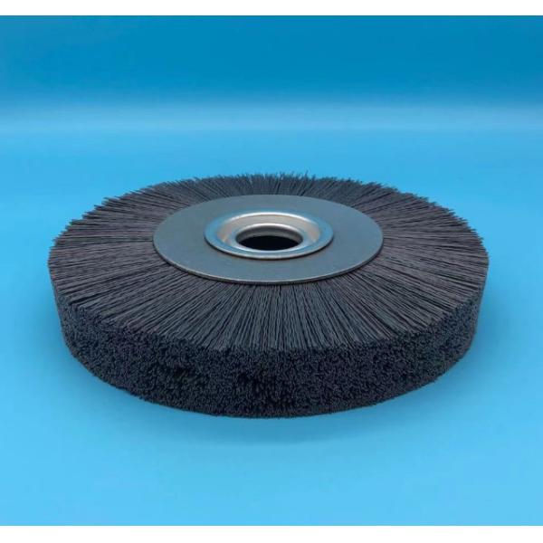 Diameter 200mm Abrasive Wire Polishing Wheel Brush Surface Grinding Deburring Brush Wheel