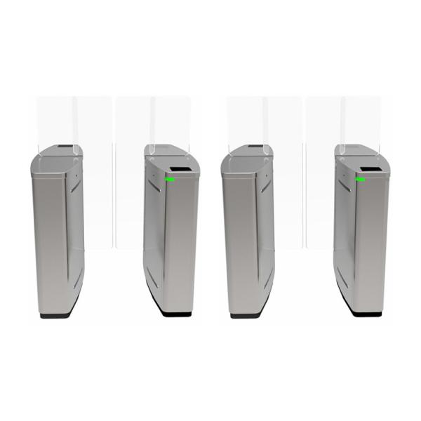 DC24V 0.2S SS304 Acrylic Retract Gate Barrier 30persons/min