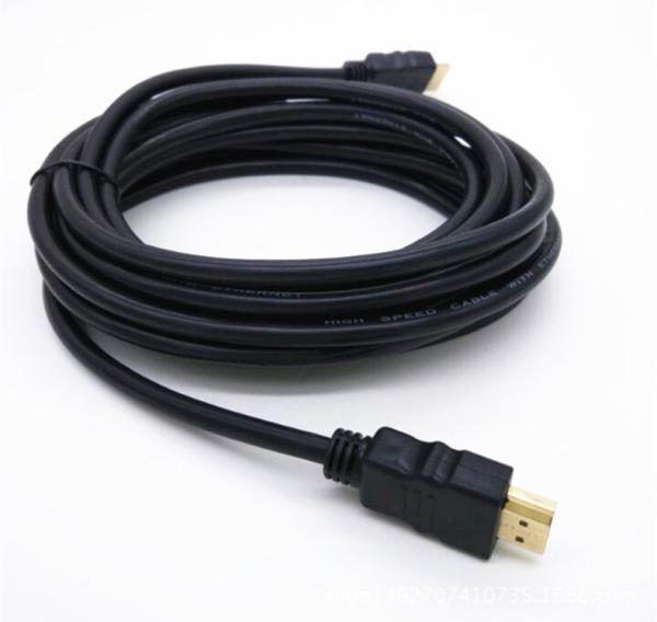 Foamed PE Insulation 24K Gold Plated 19 Pin Male 4K HDMI Cable