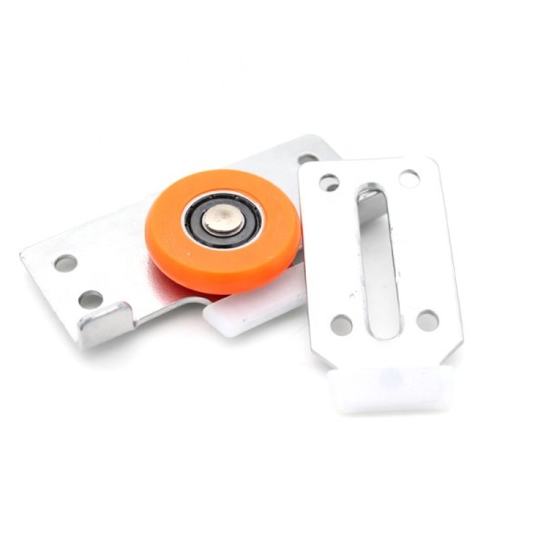 Sliding Wardrobe Door Runner Wheels  U Groove Roller Pulley for Partition Glass Doors