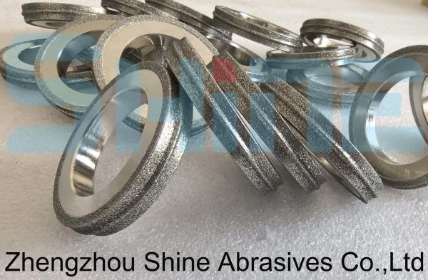 Electroplated CBN Diamond Grinding Wheel For Woodworking Chainsaw Blades