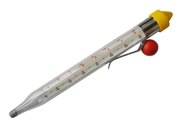 Transparent Glass Candy Thermometer , Jelly Making Candy Oil Thermometer For Home DIY