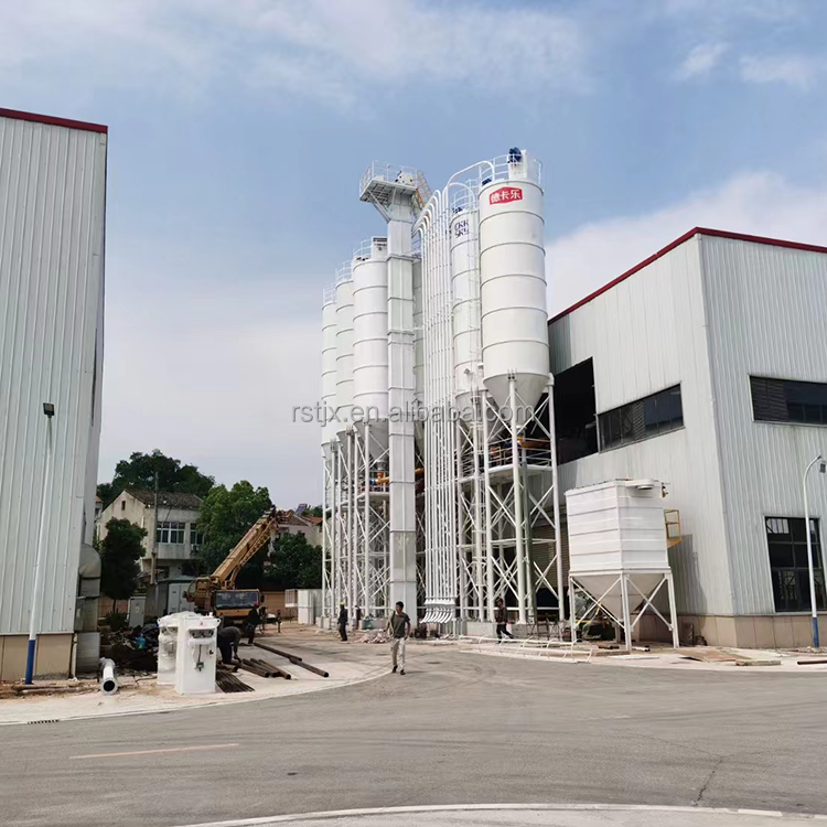 New Condition Automatic Dry Mortar Production Line with Simple Design and 380V Voltage