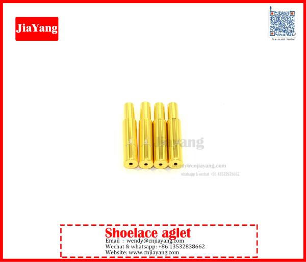 Jiayang gold  peak screws types metal tips for sneakers