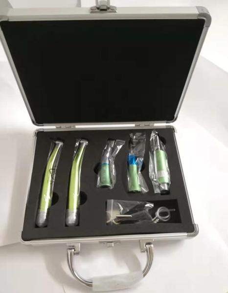 Air Turbine Dental Colorful Color Handpiece Kit High Low Speed Led Dental Handpiece Kit