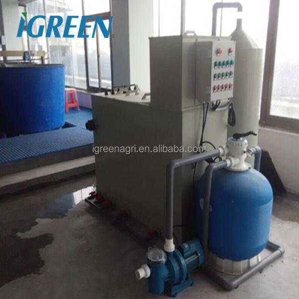 Indoor Fish & Shrimp Recirculating Aquaculture System IGreen IGRAS Model 15-300cbm/h Capacity