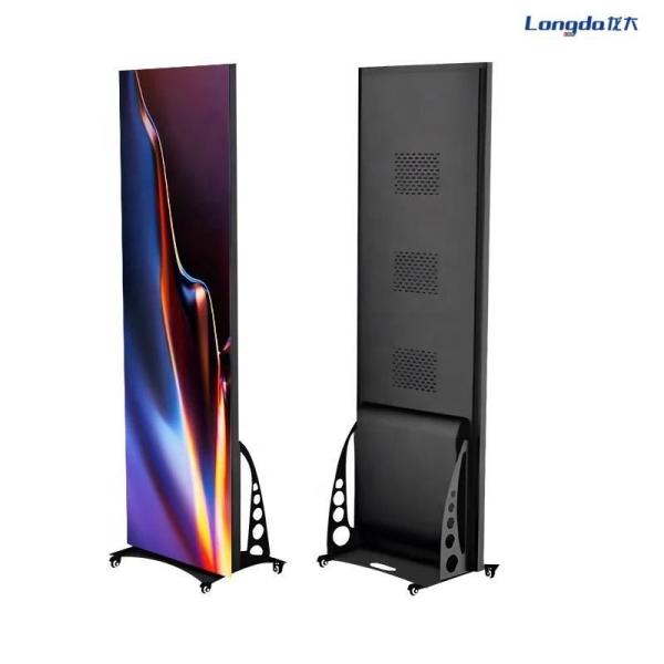 HD Indoor P1.538 LED Display Poster Advertising Video Player High quality Less Cost