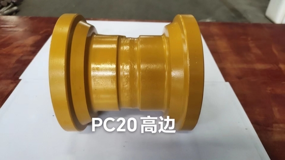 Inspection de la composition chimique du rouleau de la voie de l'excavatrice Éteinture Températion Traitement thermique