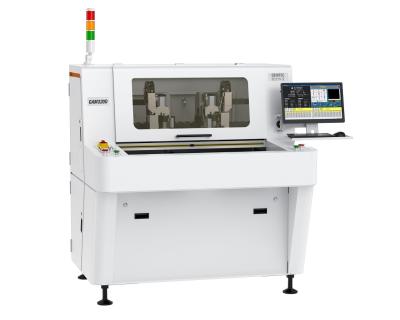 Genitec Twin Spind Offline Router Machine With Dual Worktables High Efficiency Separator GAM320D