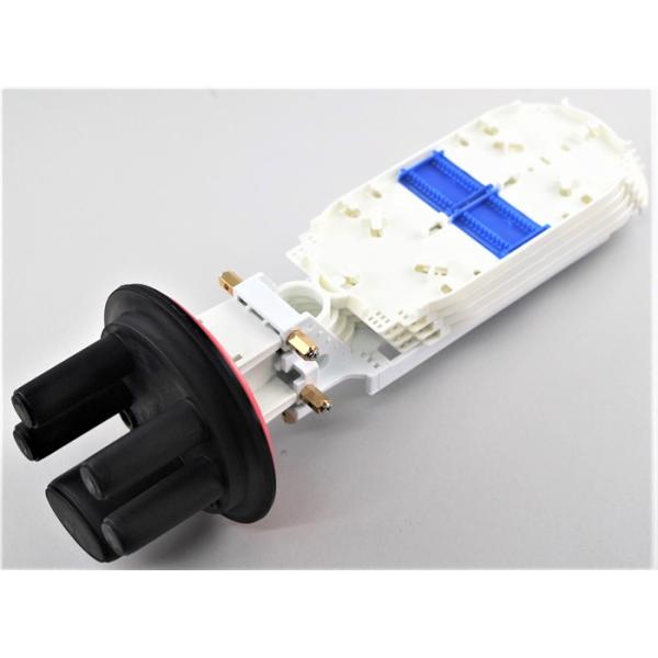 Couvrez d'un dôme 5 noyaux communs optiques de la fermeture 24 de fibre de ports pour le poteau aérien monté