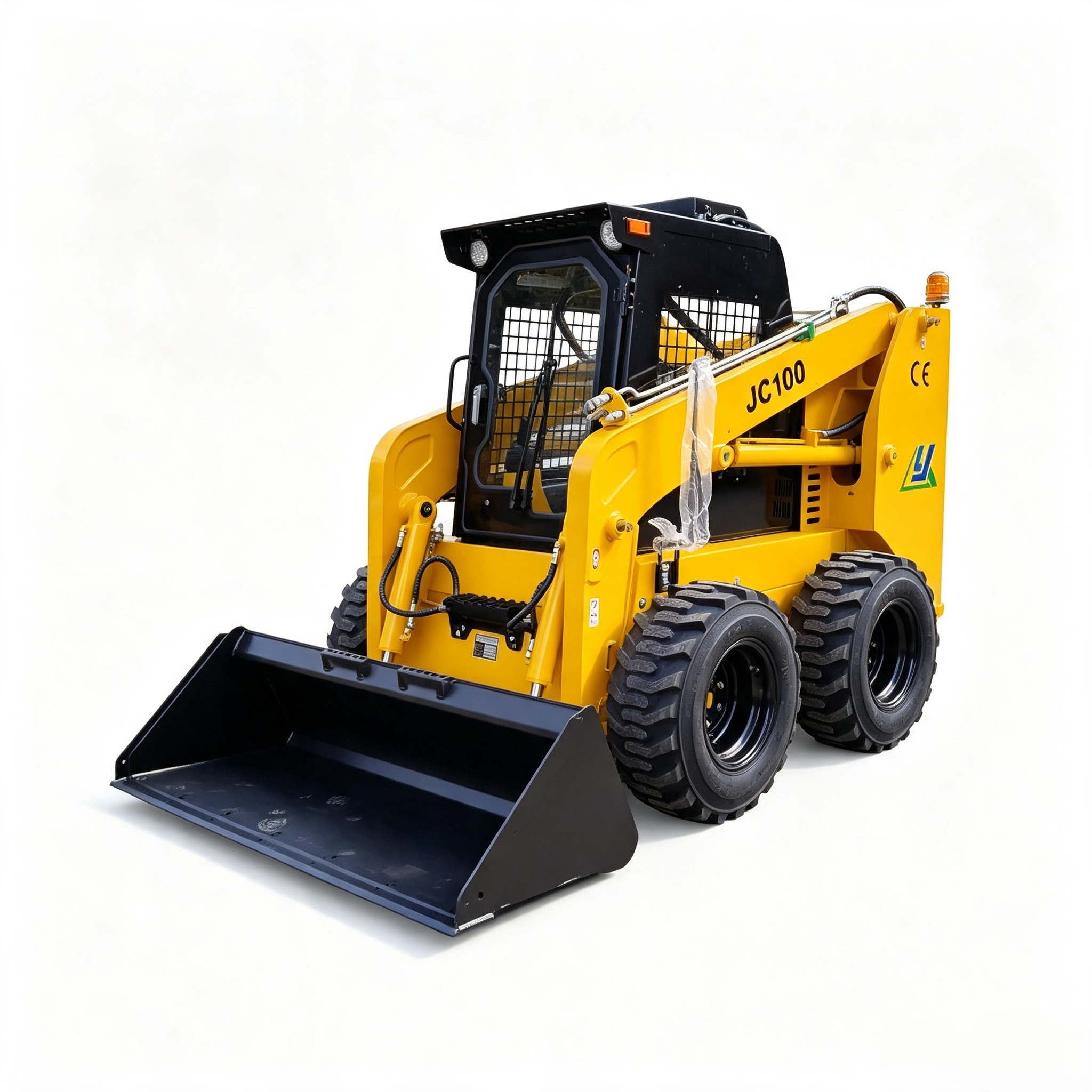 Jc120 1.2 Ton Skid Steer Loader Compact Construction Equipment Multi-Function Loader