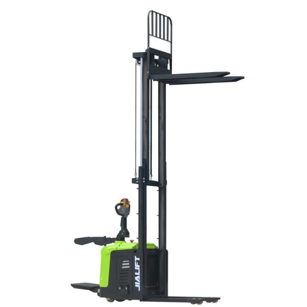 Adjustable Electric Stacker Rated Traction Weight 2000kg 3030mm Motorized Stacker