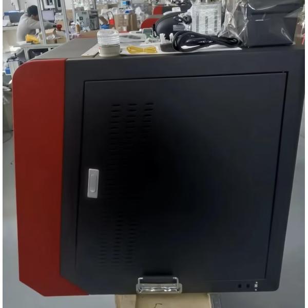 Double Red Light Full Cover Laser Engraving Machine 30W 50W 80W 100W 120W 200W for Metal Marking Air Cooling Easy to Operate