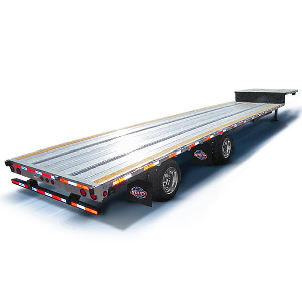 80t Removível Lowboy Flatbed Trailer Flatbed Container Excavator Transport Lowbed Truck Trailer