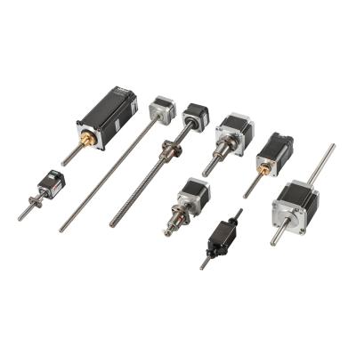 Jkongmotor Hybrid NEMA8 11 17 23 24 34 Ball Screw Stepping Mini Lead Linear Stepper Motor Captive For 3D Printer