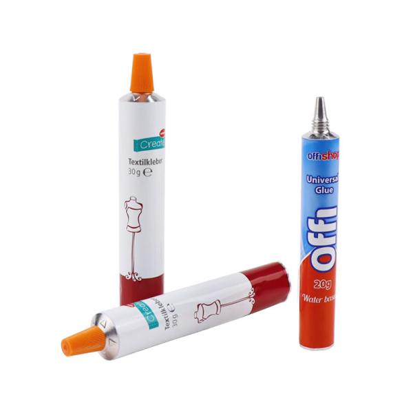 Трубки сопла 15ml PASSEN трубка длинной косметической алюминиевая упаковывая для косметик