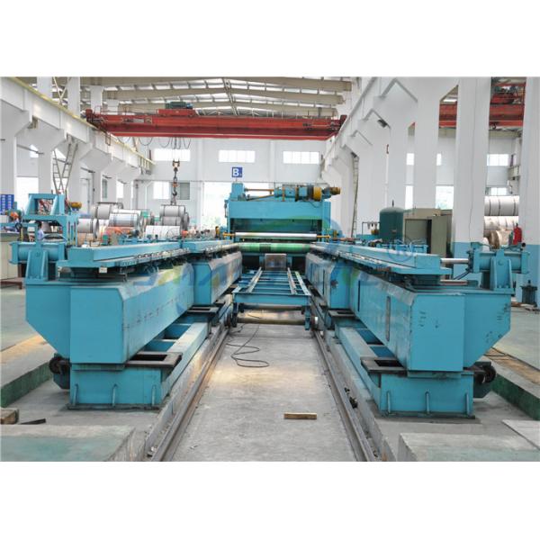 Grande vitesse coupée à la ligne de longueur, machine de fente en acier hydraulique de bobine