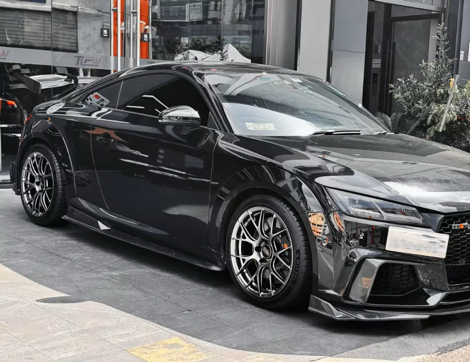 New Custom Luxury Forged Alloy Gun Gray Concave Design Audi RS for C8 5x120 5x112 5x130 5x114.3 19-22 Inch Passenger Car Wheel
