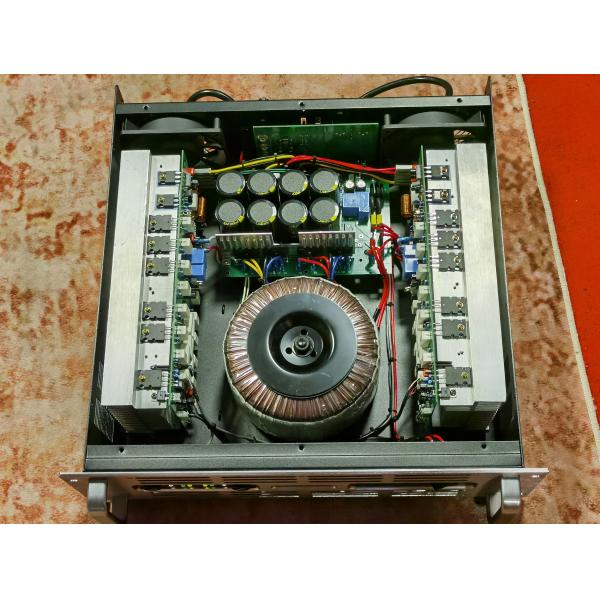 2 Channel EV-7300 2 X 1060W Professional Power Amplifier For DJ Concert KTV With Wide Input Voltage Range And LED Indicators