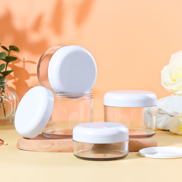 BPA Free PET Cream Jar with Customizable Capacity and Leak-Proof Design for Cosmetic Packaging
