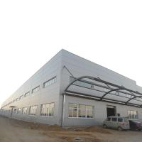 PU Panel Steel Structure Building Steel Frame Food Processing Warehouse Workshop