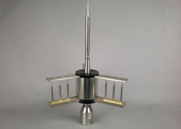 High Voltage Lightning Protection Rod Lightweight Wind Resistance Energy Saving