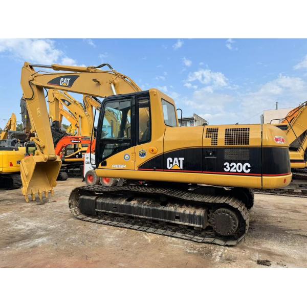 Second hand CAT Caterpillar 320C Hydraulic Crawler Excavator Construction Machinery 20 Tons