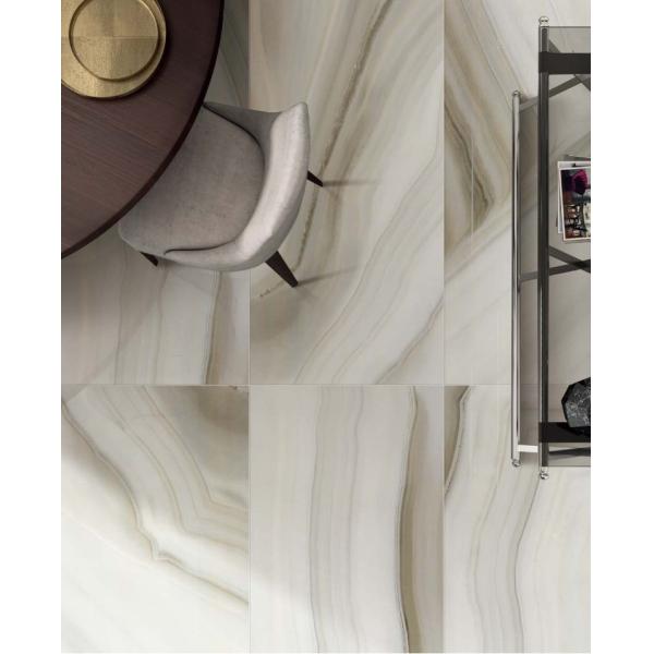 Tarifa de absorción de la teja de la porcelana de la mirada del mármol del aislamiento de calor menos de 0,05%