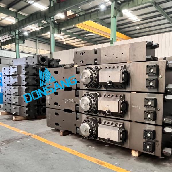 гидромолот 40Cr разделяет предохранительный запорный клапан корпуса