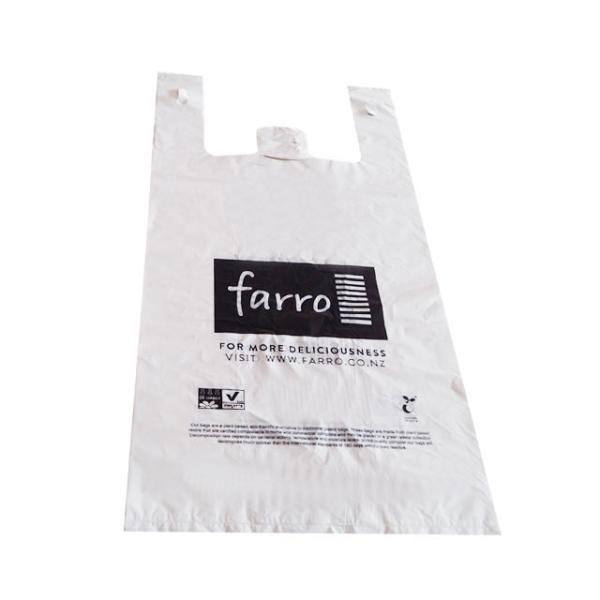 T-Shirt Packaging Bags Compostable Biodegradable Vest Packaging Shopping Bags