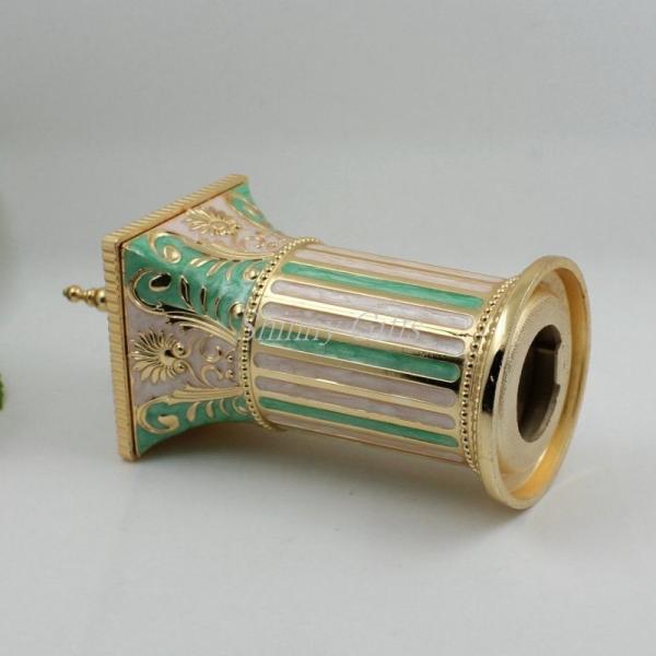 Shinny Gifts Chinese Handmade Toothpick Holder Egg Shape Automatic Toothpick Holder