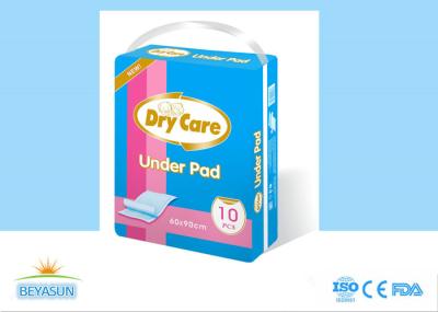 Professional Patient Disposable Bed Pads , Nonwoven Disposable Absorbent Sheets