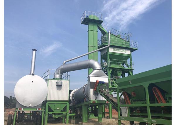 Road Construction 80-160 T/H Modular Design Mobile Asphalt Mixing Plant