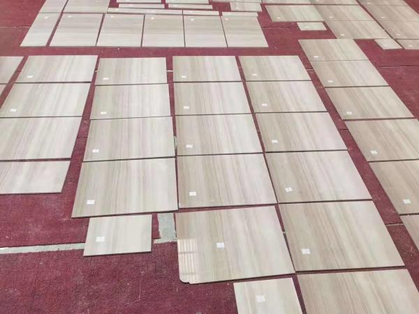Bookmatch Yellow Mulge Earl Royal Wood Grain Marble For Stair Tiles
