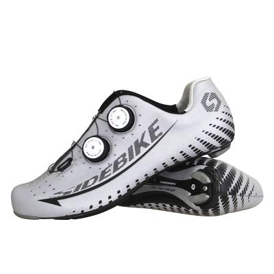 As sapatas multifuncionais do ciclismo da fibra do carbono, bicicleta do carbono calçam à prova de choque
