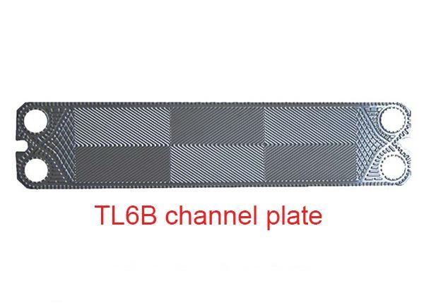 Placa de intercambiador de calor de placas de material de grado alimenticio con tipo de junta Sonderlock y función de diseño de placa de canal