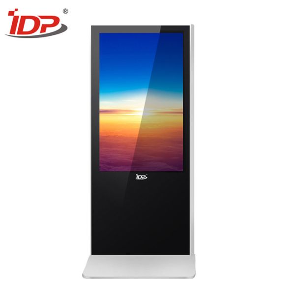 2500nits 55 Inch Digital Signage Display ROM 8GB Stand Alone Kiosk