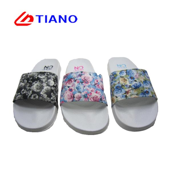 Outdoor Black Lightweight EVA Material Slippers