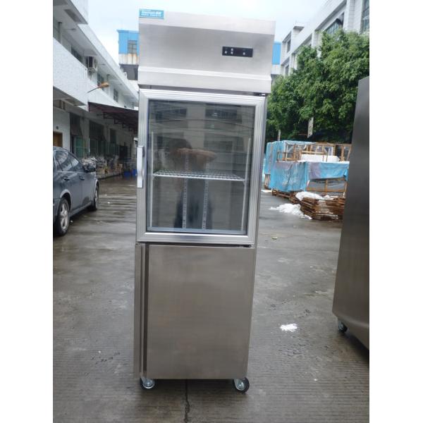 Commercial Kitchen Upright Stainless Steel Freezer Vertical Freezers Refrigerator