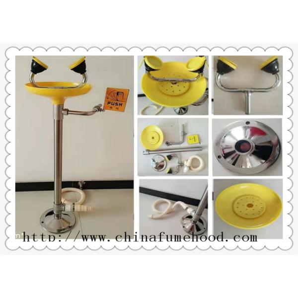Practical Eye Wash Station With Shower , Stainless Steel Safety Shower In Laboratory