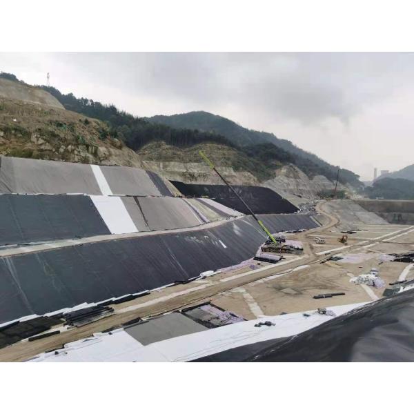 1.5mm 2mm Polyethylene Plastic Geomembrane Liner for Landfill Earthwork Products Exporter