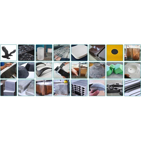 350mm thickness steel sheet WMT Echo Enclosed Waterjet Cutting Machine