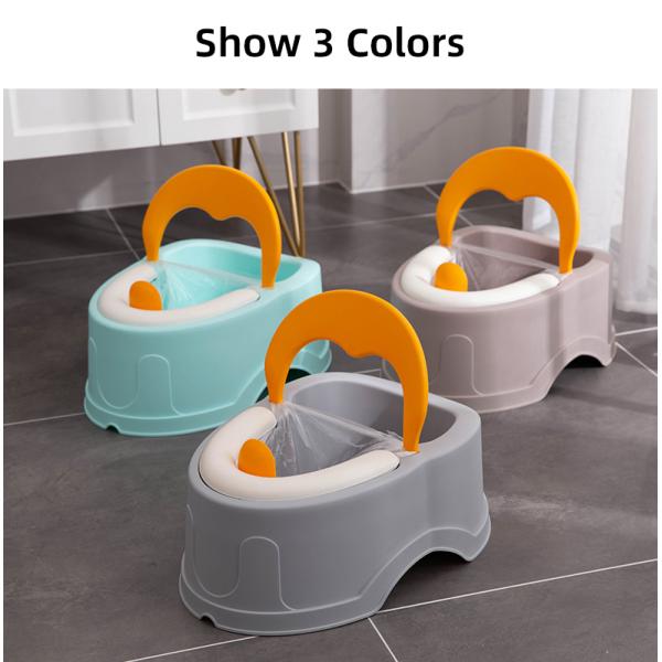 Solid Color Baby Potty Training Seat with Custom Logo Lightweight Design
