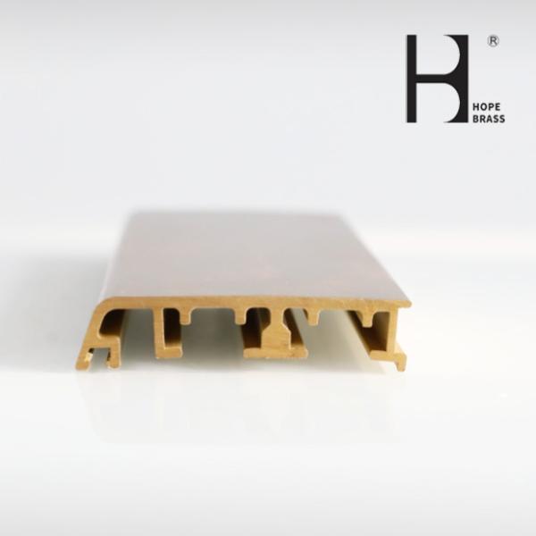 Hot Forging Fade Resistant Brass Door Frame with Smooth Surface