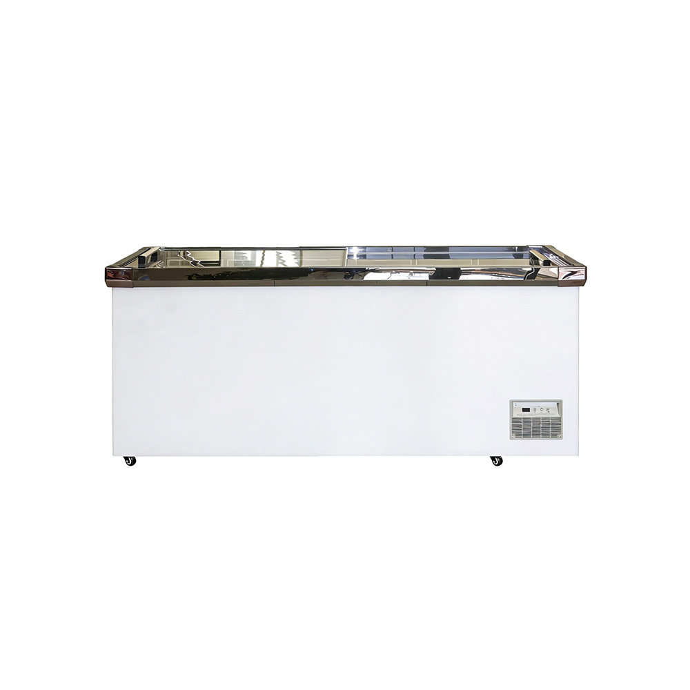 Large Capacity Commercial Freezer with Corrosion-Resistant Interior and Smart
