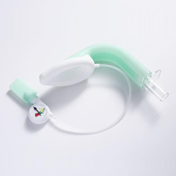 呼吸道隔離機能を持つダブルルーメン喉口罩 医療用シリコン CE ISO製