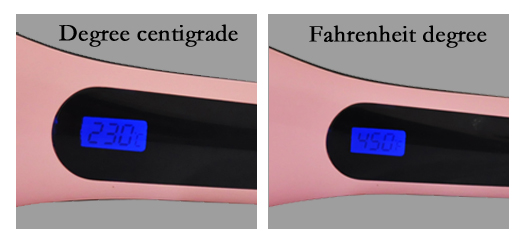 Heat straightening hair brush